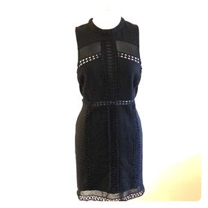 Free People black dress sz L